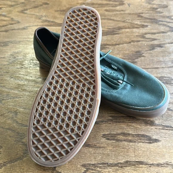 Vans Teal Canvas Sneakers